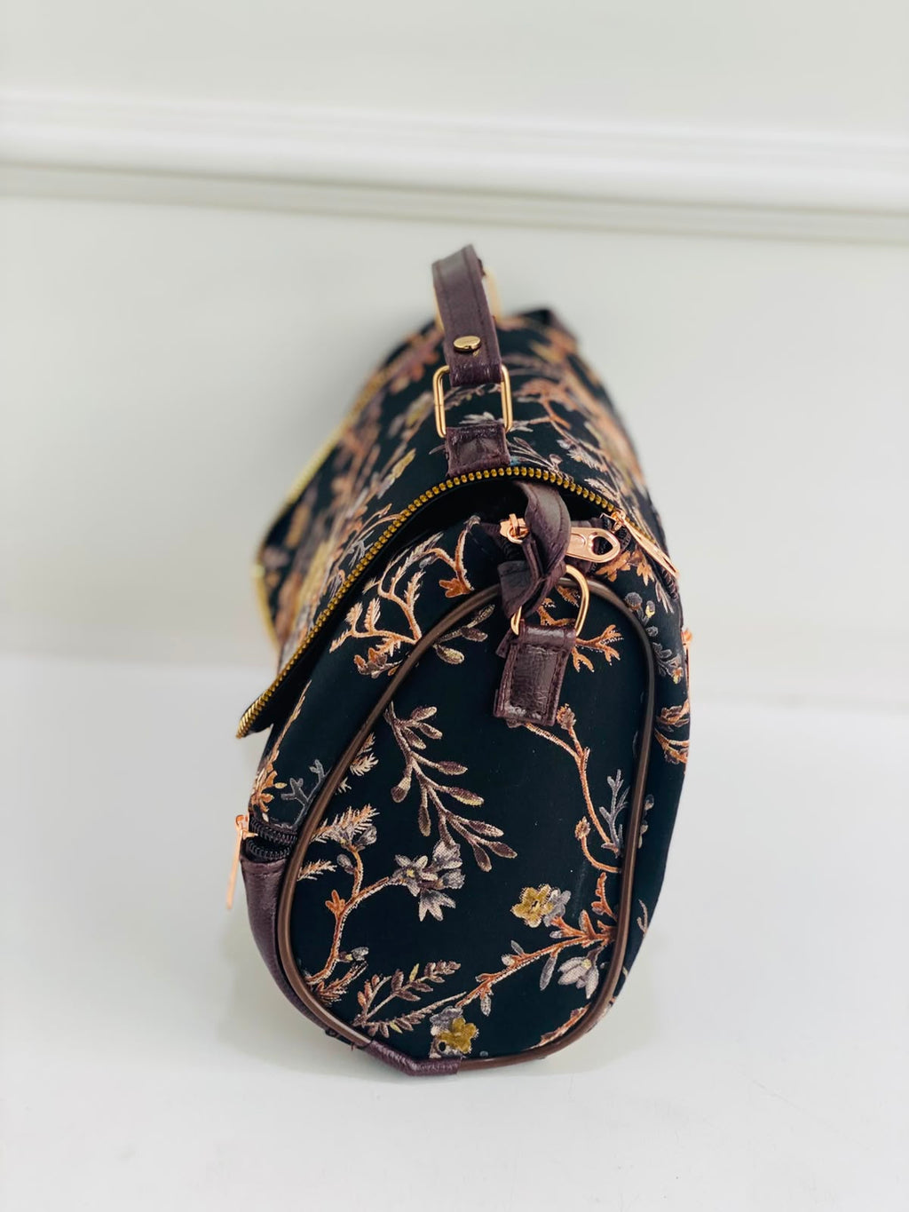Autumn Bloom Large Satchel Bag
