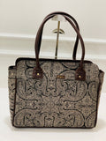 Black Mandla Spacious Laptop Bag