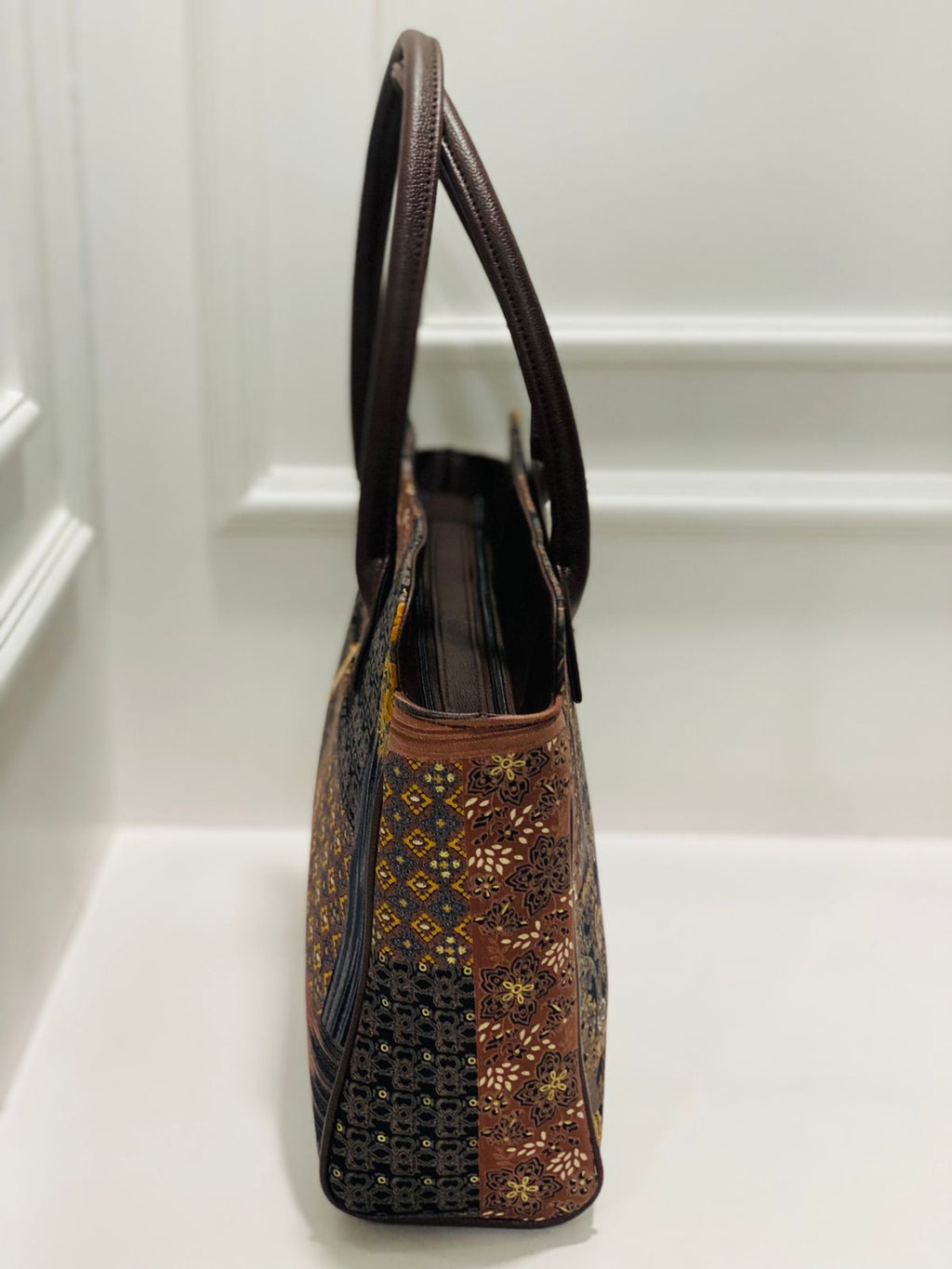Coffee Brown Spacious Laptop Bag
