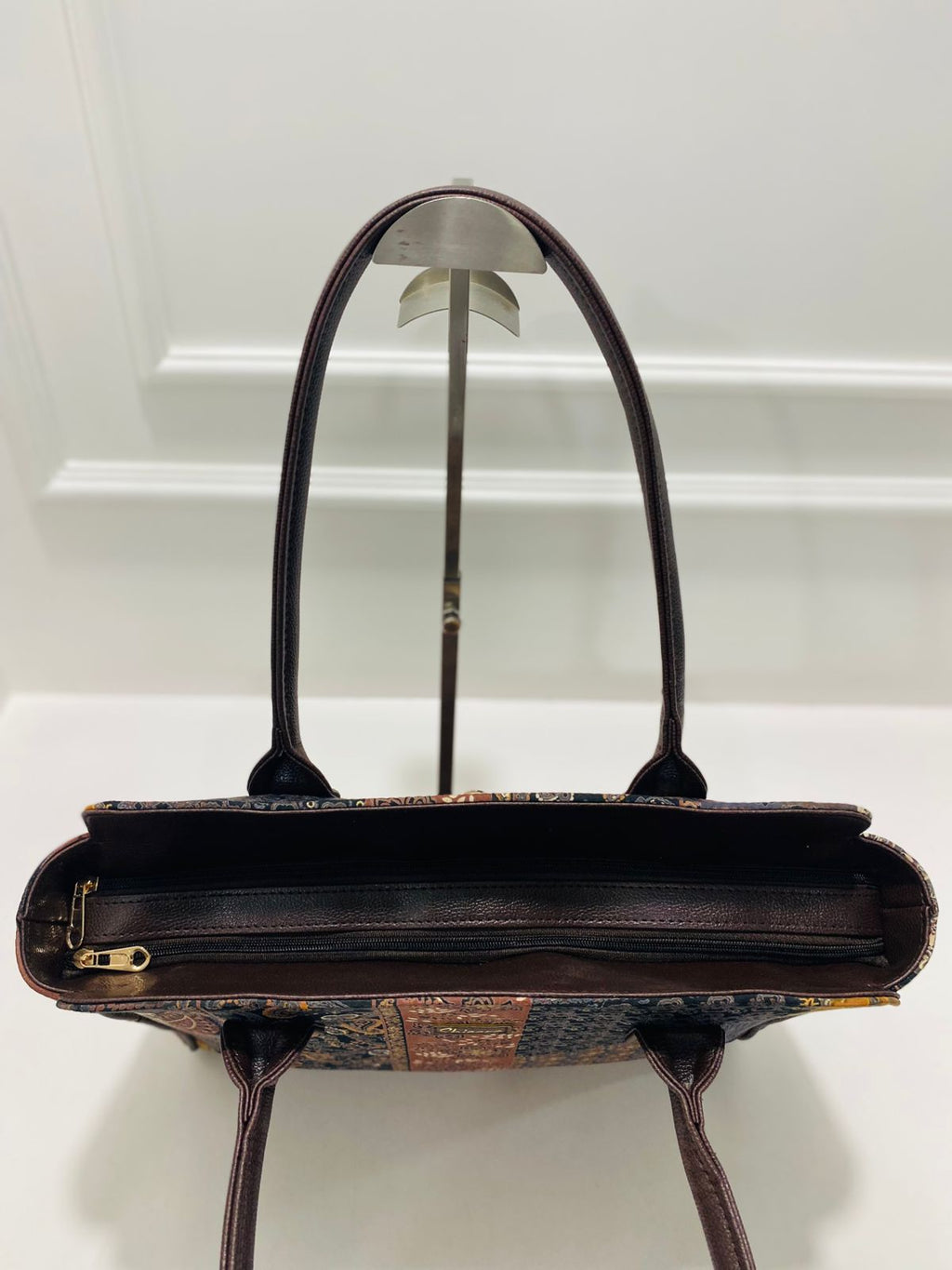 Coffee Brown Spacious Laptop Bag