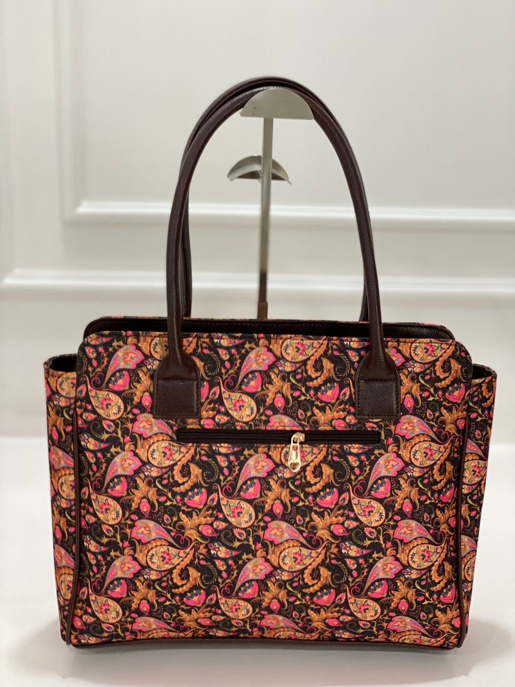 Royal Paisley Spacious Laptop Bag