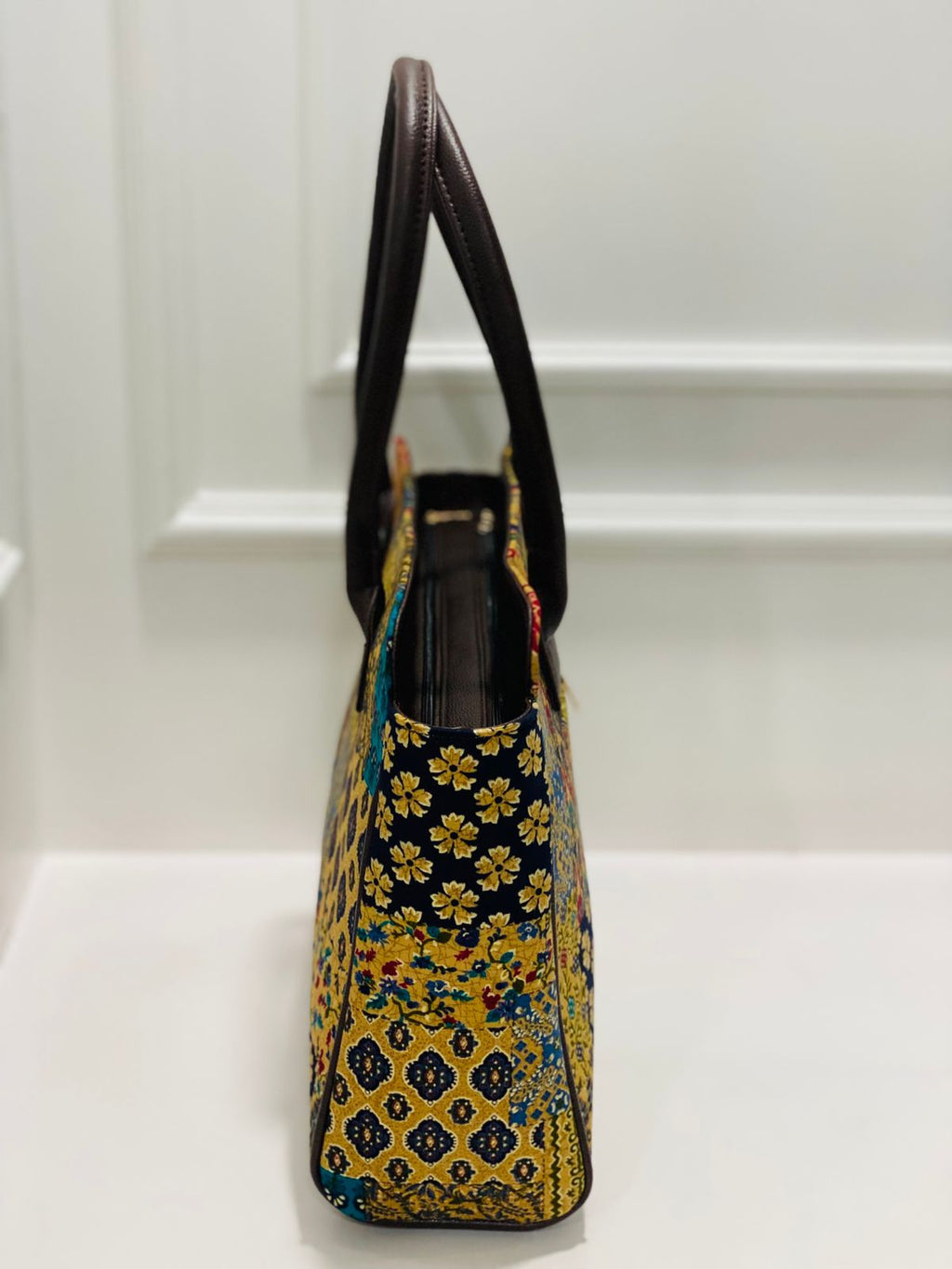 Tropical Bloom Statement Laptop Bag