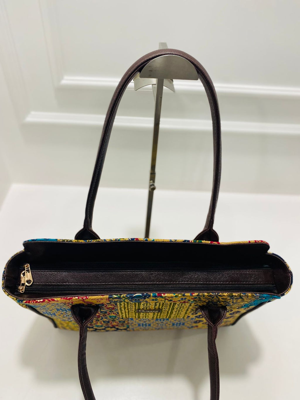 Tropical Bloom Statement Laptop Bag