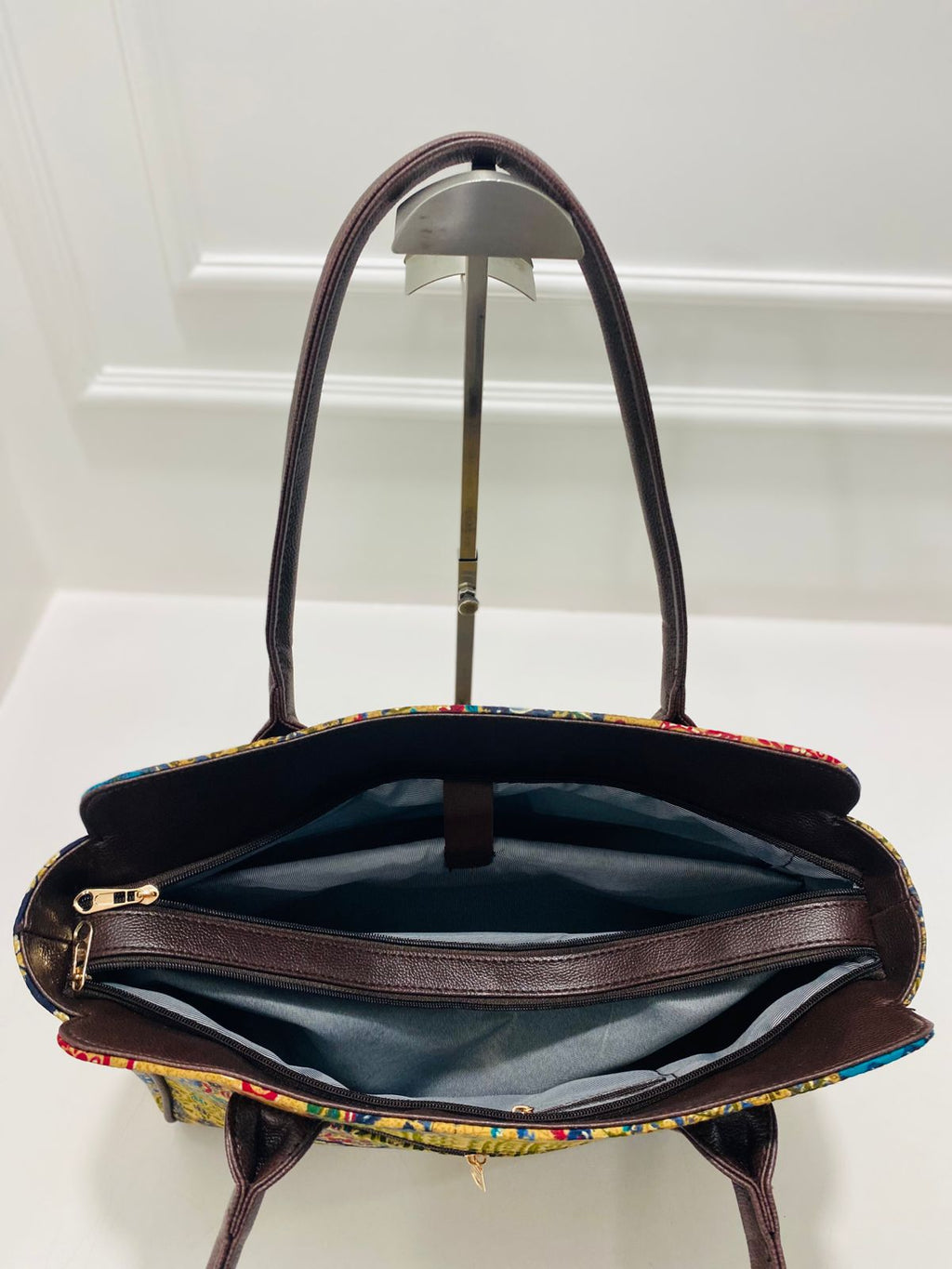 Tropical Bloom Statement Laptop Bag