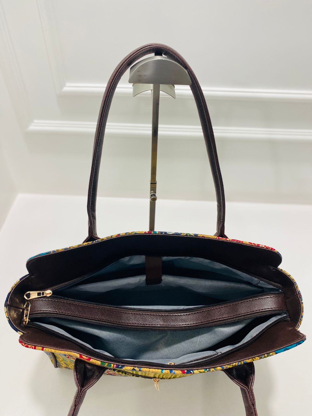 Tropical Bloom Statement Laptop Bag