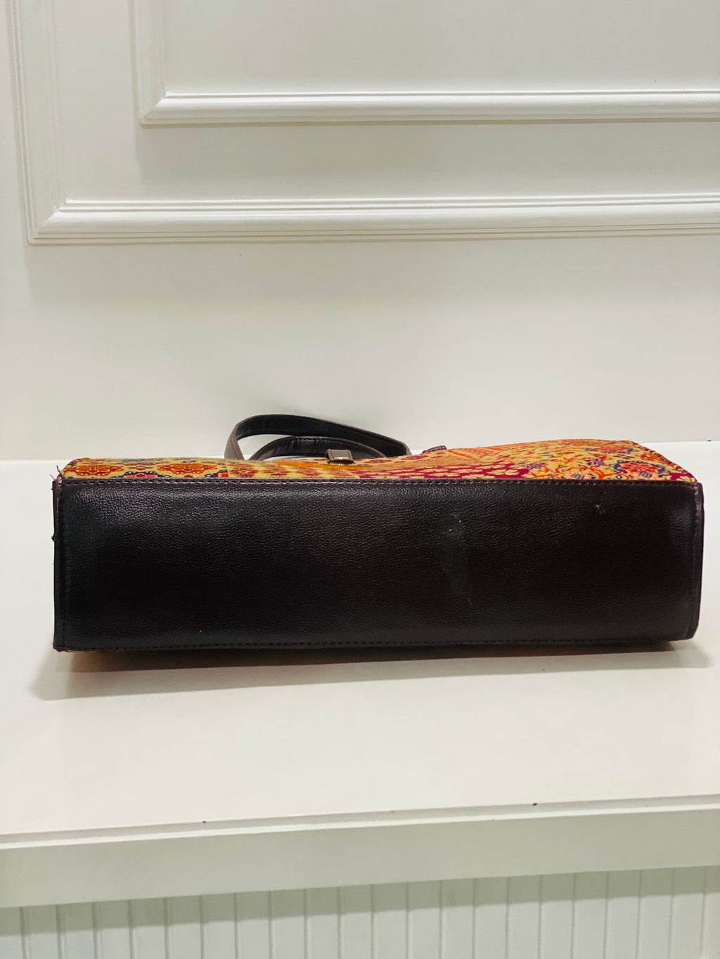 Vintage Patchwork Statement Laptop Bag