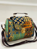 Boho Patchwork Medium Satchel Bag