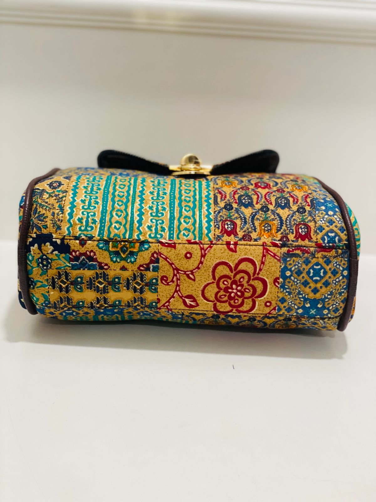 Boho Patchwork Medium Satchel Bag