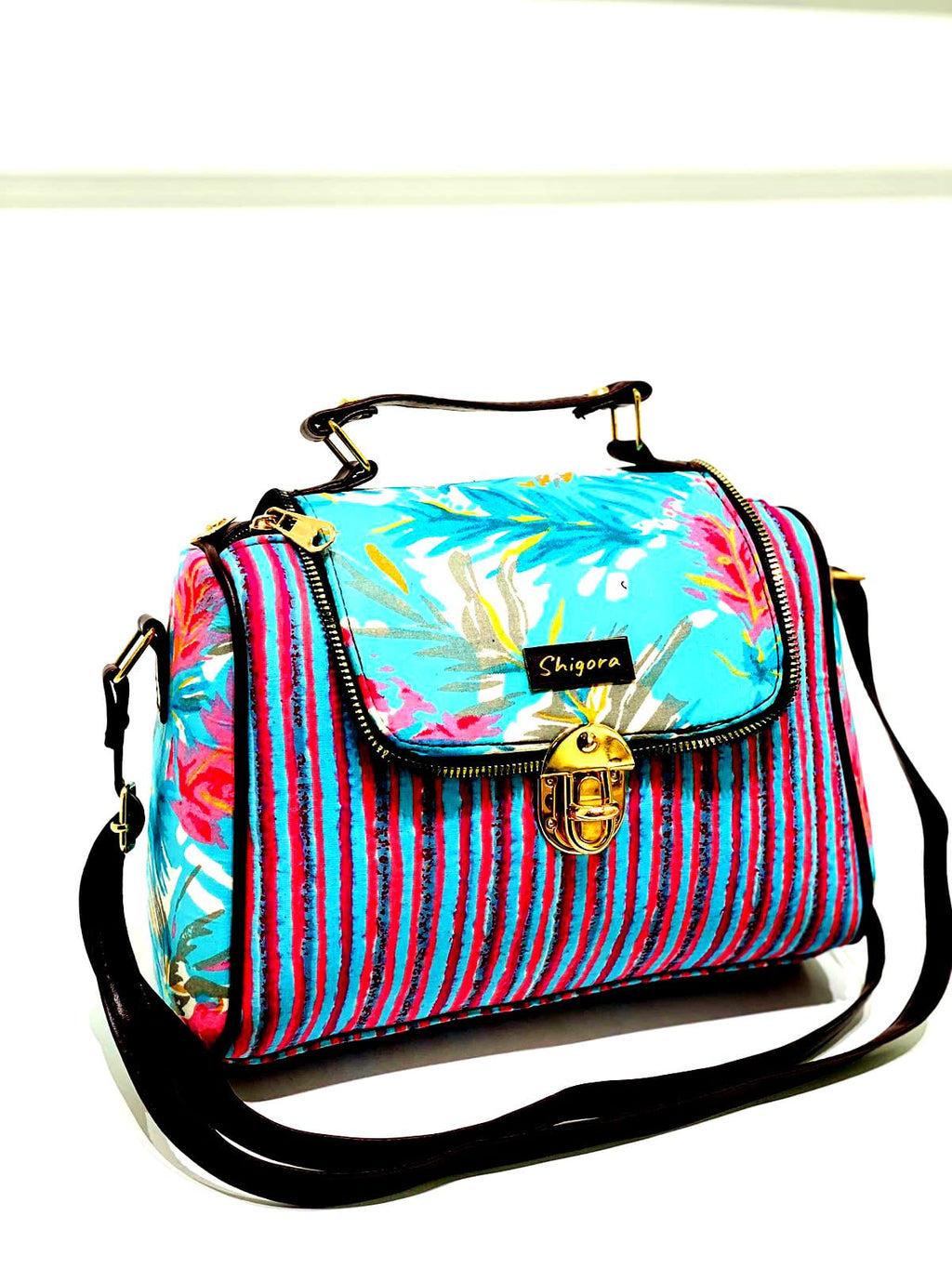 Tropical Blue Sling Bag