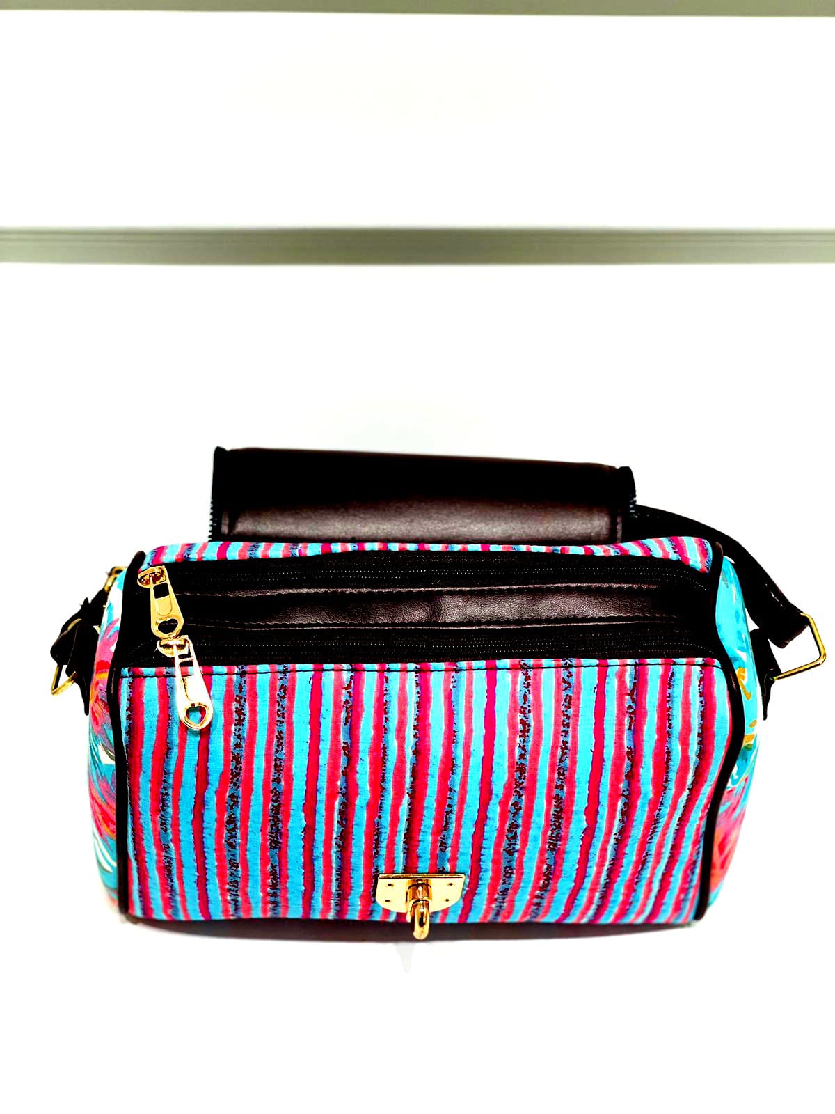 Tropical Blue Sling Bag