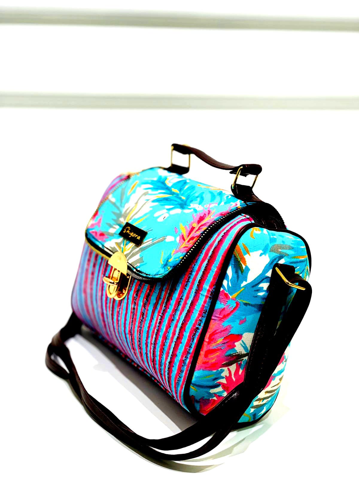 Tropical Blue Sling Bag