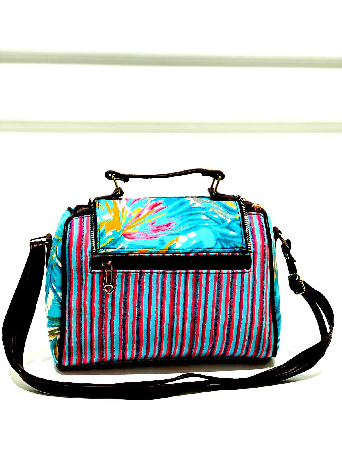 Tropical Blue Sling Bag