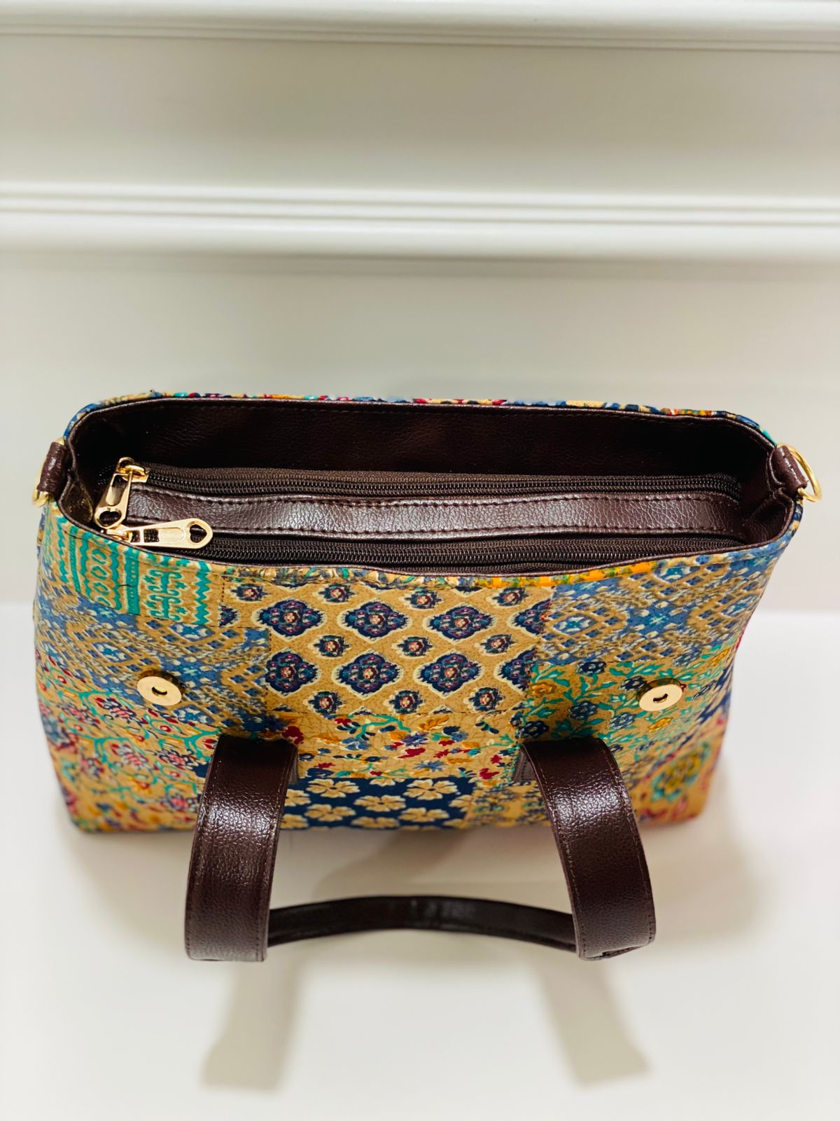 Yellow Peach Office Tote Bag