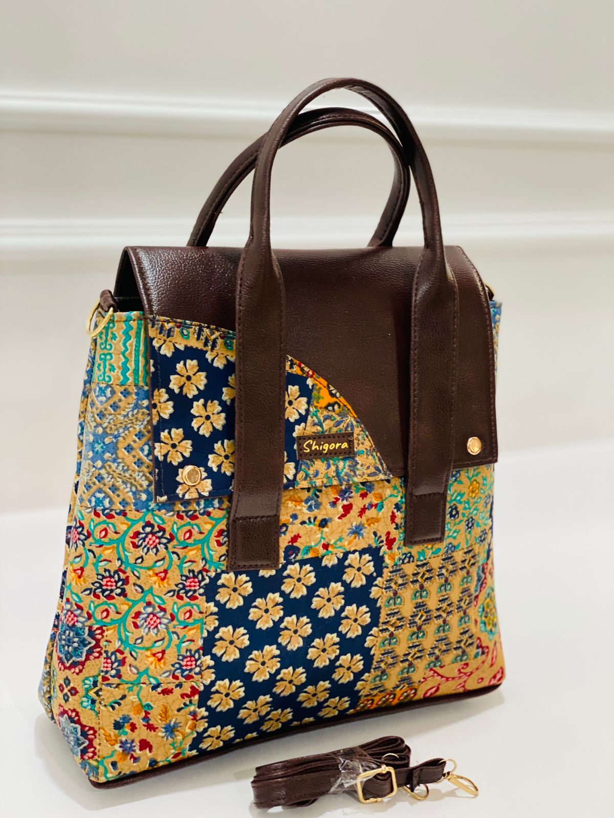 Yellow Peach Office Tote Bag