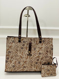 Autumn Bloom Statement Laptop Bag
