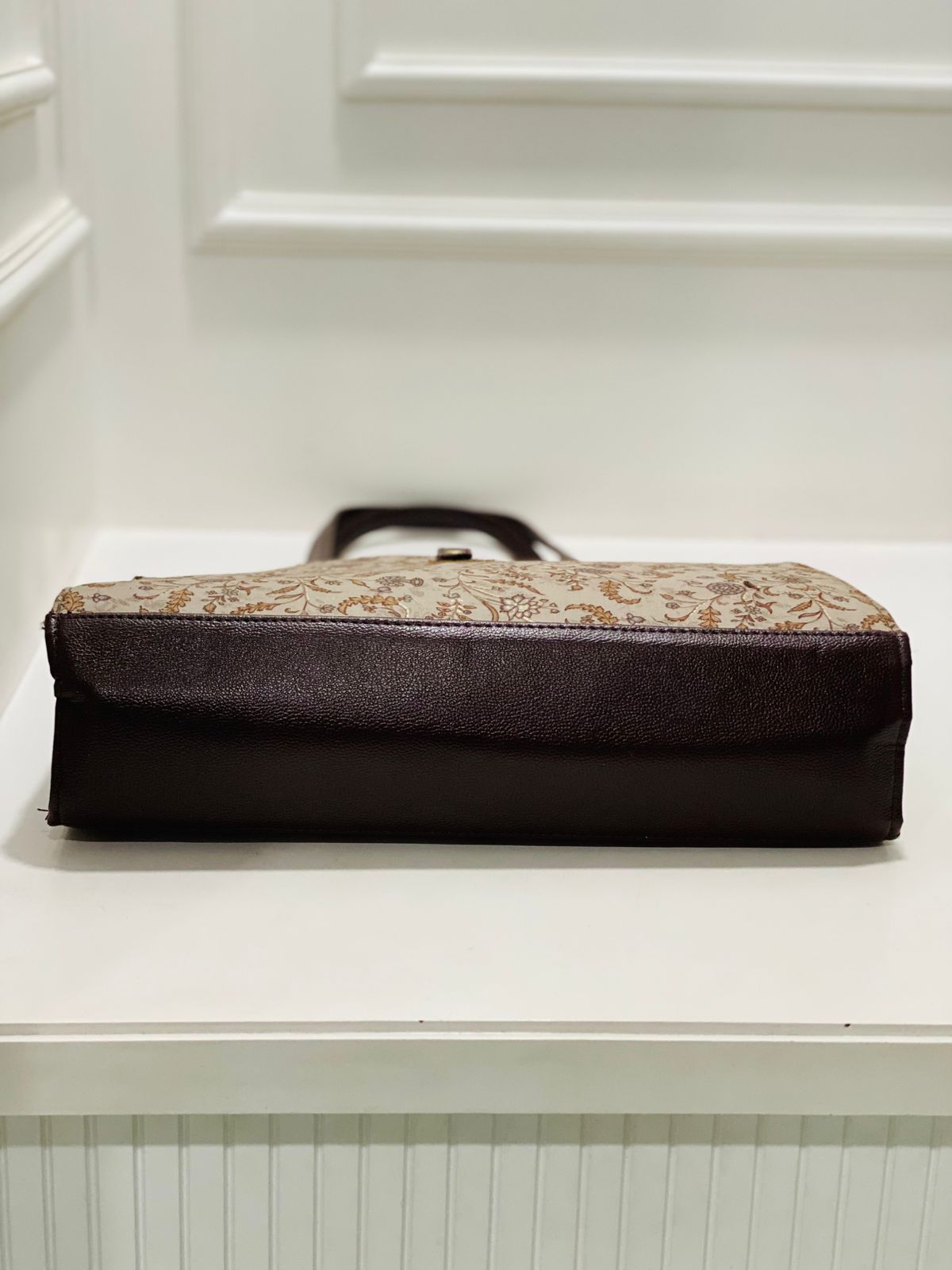 Autumn Bloom Statement Laptop Bag