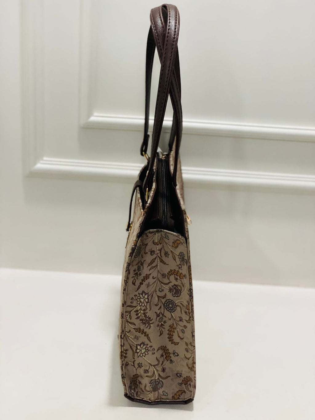 Autumn Bloom Statement Laptop Bag
