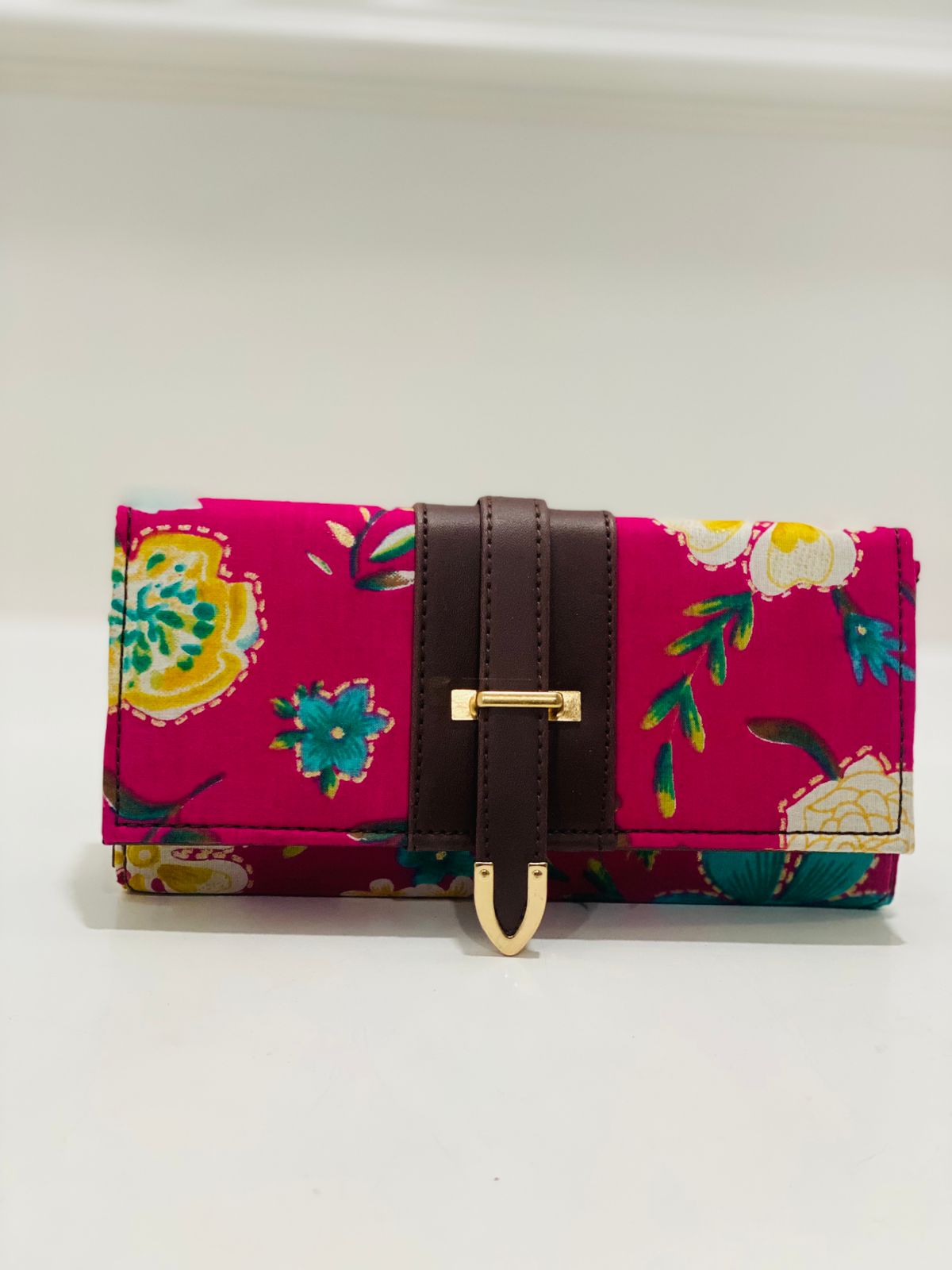 Pink Floral Wallet
