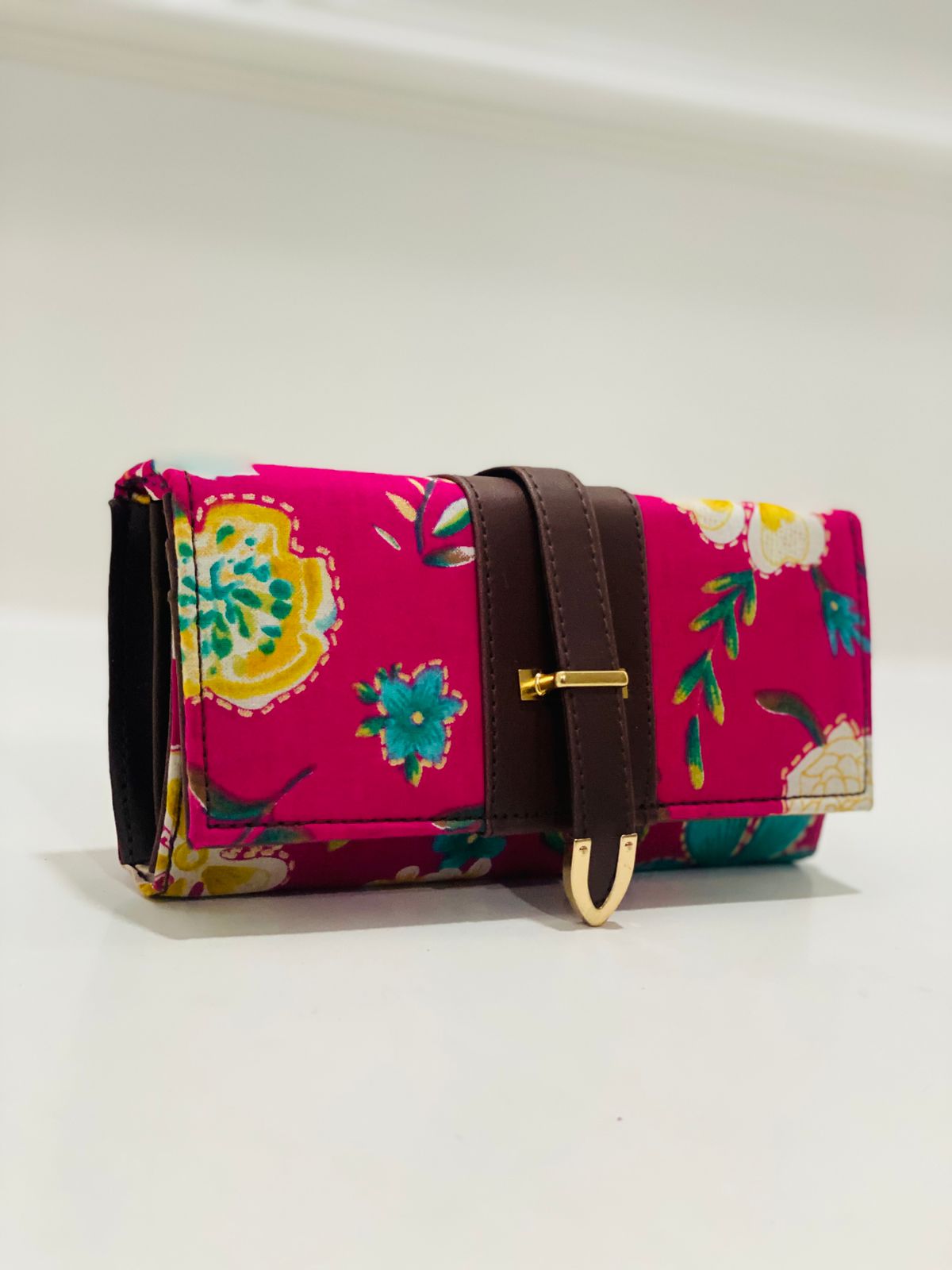 Pink Floral Wallet