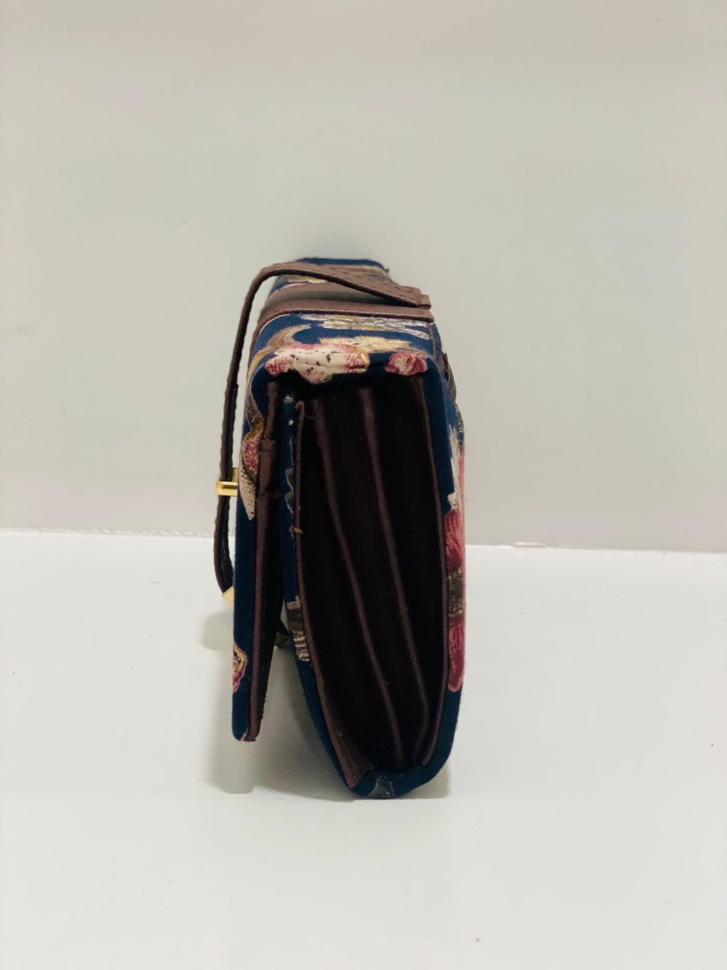Indigo Floral Wallet