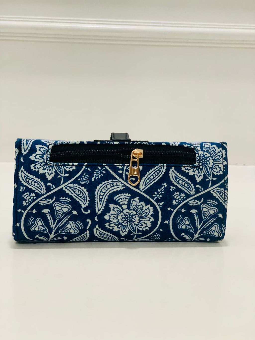 Blue Blossom Wallet