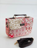 Ivory Red Floral Sling Bag