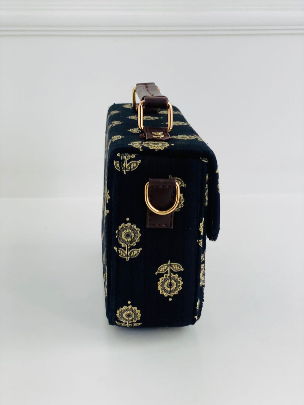 Indigo Mosaic Sling Bag