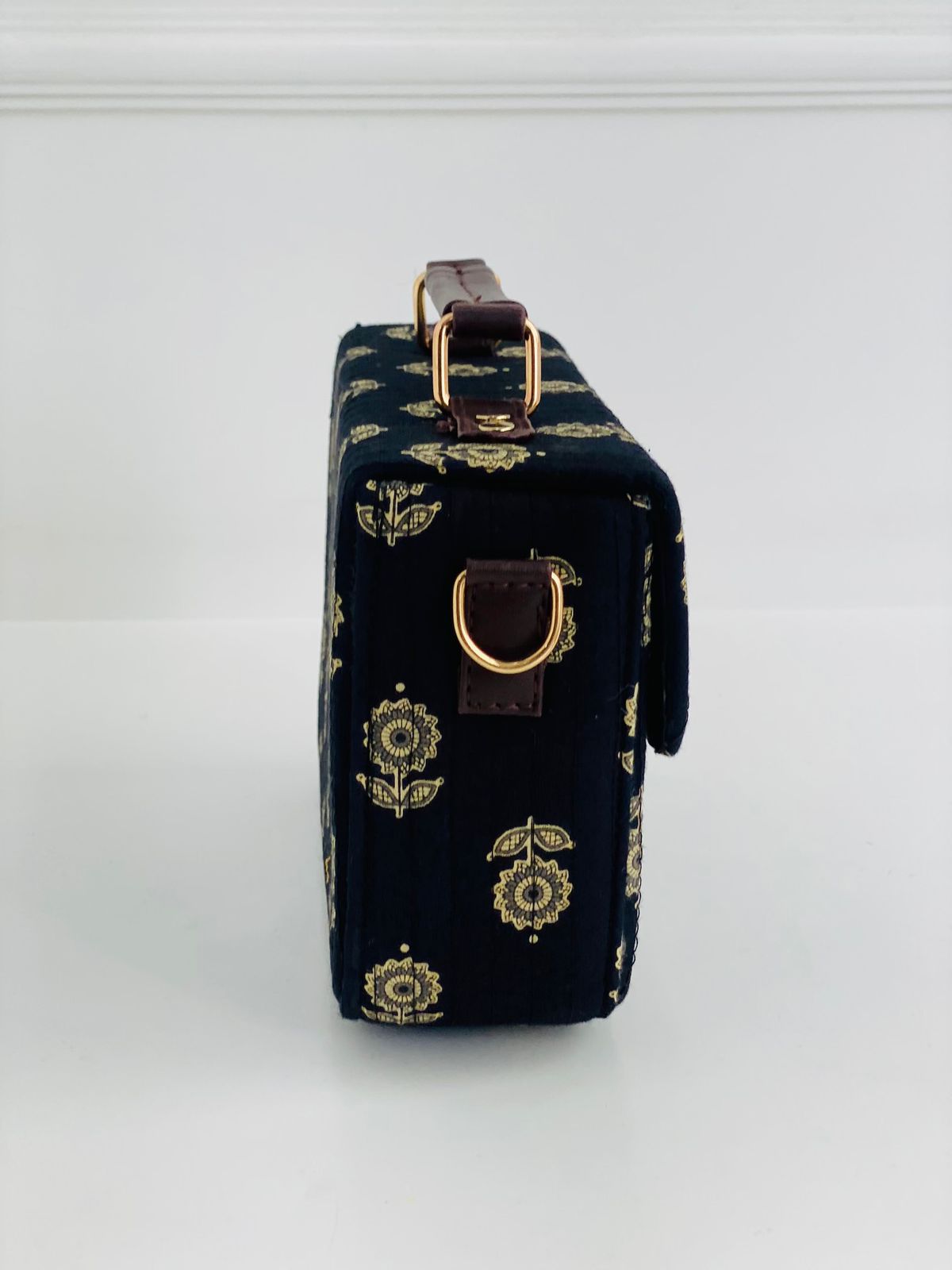 Indigo Mosaic Sling Bag