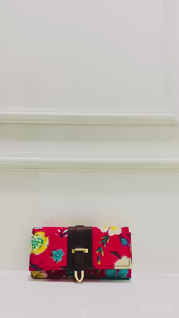 Pink Floral Wallet