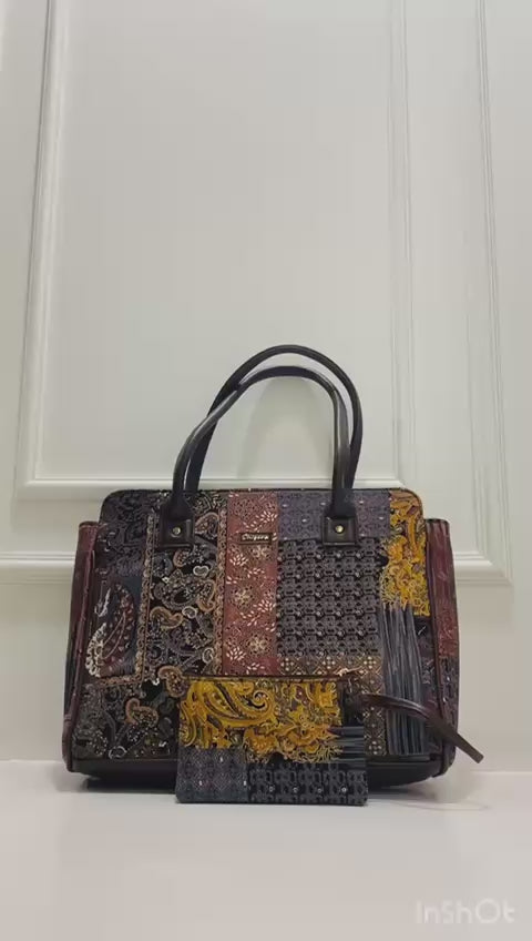 Coffee Brown Spacious Laptop Bag
