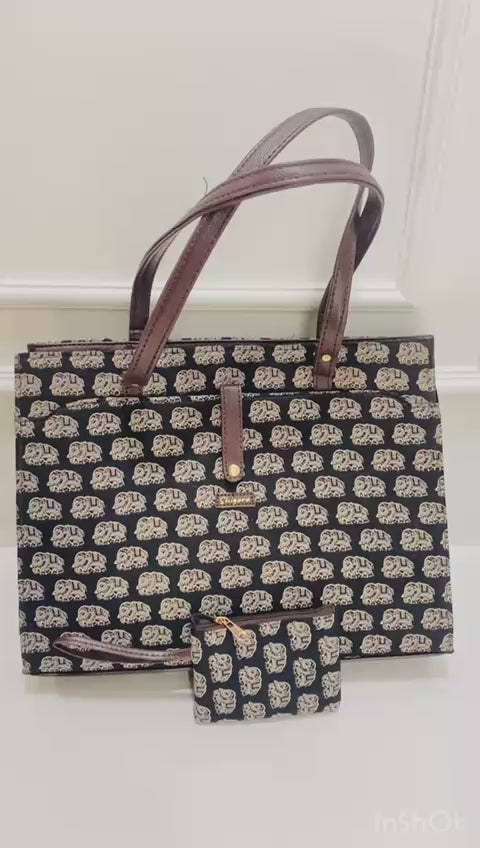 Royal Elephant Statement Laptop Bag